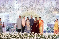 Producer Lakshman Son Ujwal Engagement Photos